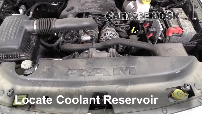 2019 Ram 1500 Big Horn 5.7L V8 Crew Cab Pickup Coolant (Antifreeze) Flush Coolant